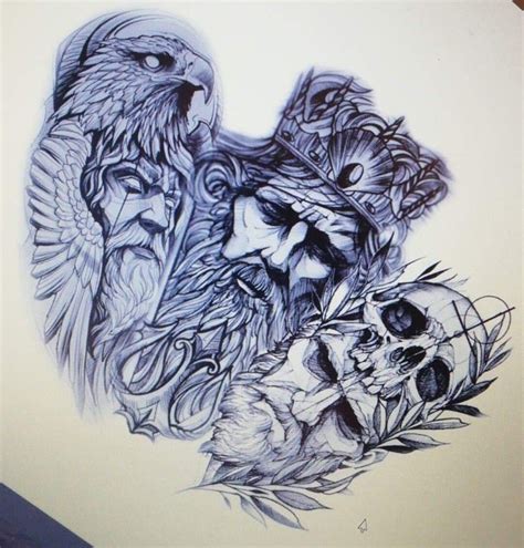 zeus poseidon and hades tattoo.